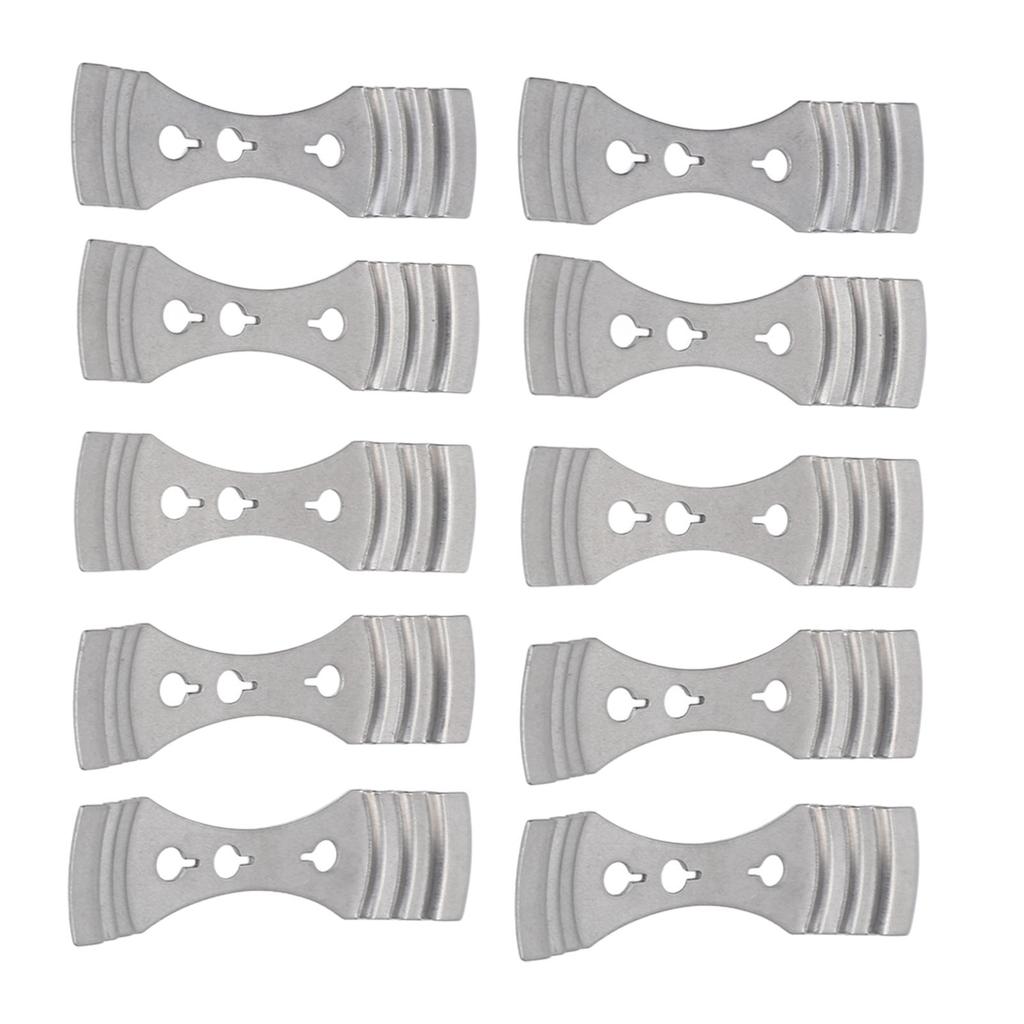 10 Stück Kerzendocht-Halter Professionell Edelstahl Tragbar DIY Kerzendocht-Zentriergerät