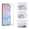IMAK UX-10 Series For Samsung Galaxy S25 FE Clear Phone Case Soft TPU Mobile Back Cover