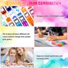 18 Pcs Liquid Motion Pen Colorful Liquid Motion Bubbler Pens Fidget Liquid Ballpoint Pen Novelty Fun Colorful Timer Pens For Str