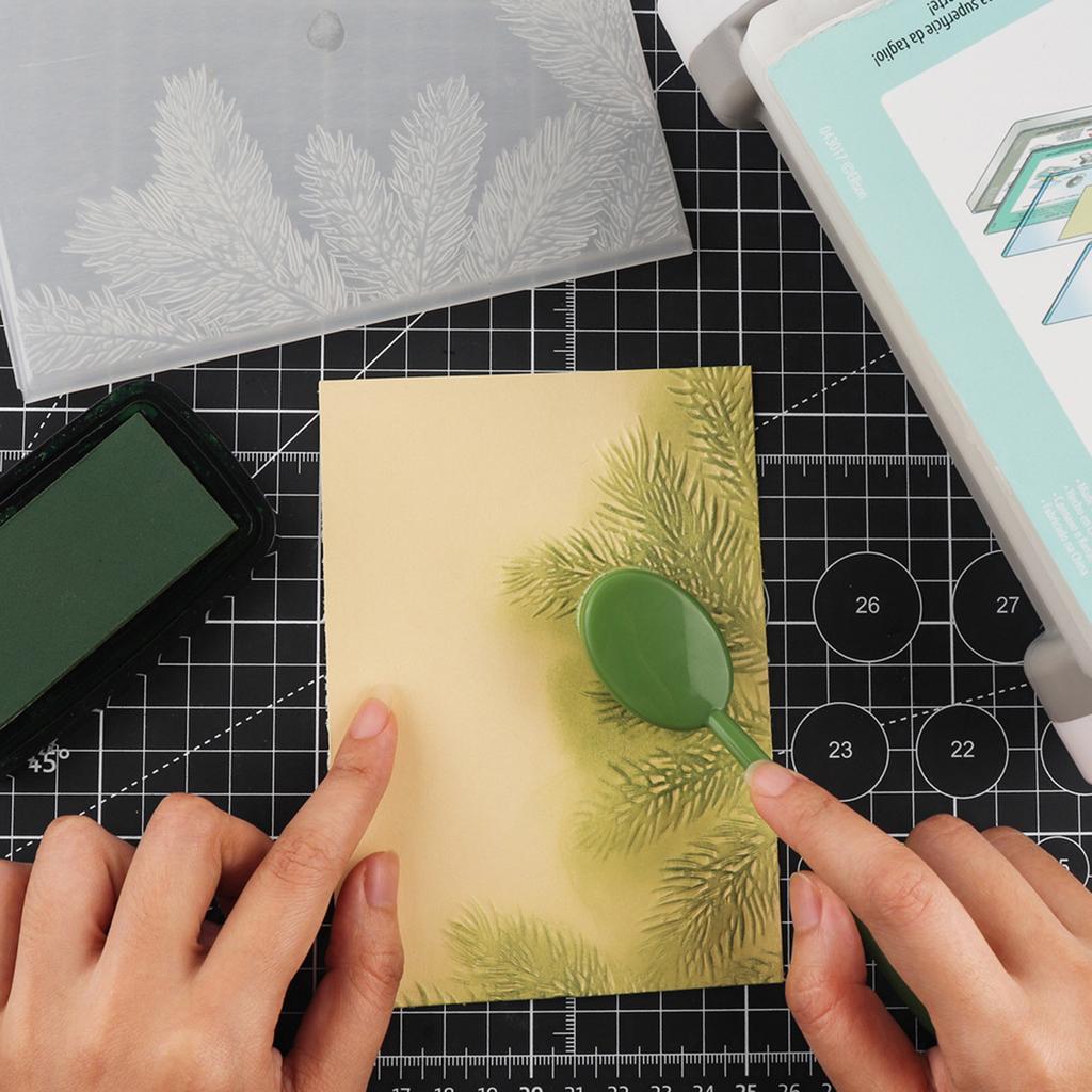 3d Embossing Folder Background Plastic Flower Stencil for Scrapbooking DIY Album Card Making Clay Jewelry Craft Decor