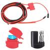 Motorola Vehicle Radio Power Cable Heat Resistant Durable for PM400 CM200 CM300 Mobile Two-Way Radio Installation Accessories