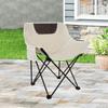 Camping Chair Folding Portable Outdoor with Ergonomic Backrest Made of Oxford And Stable