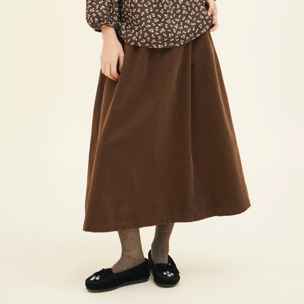 Chikita A Skirt (Corduroy) Brown 244403Sbr