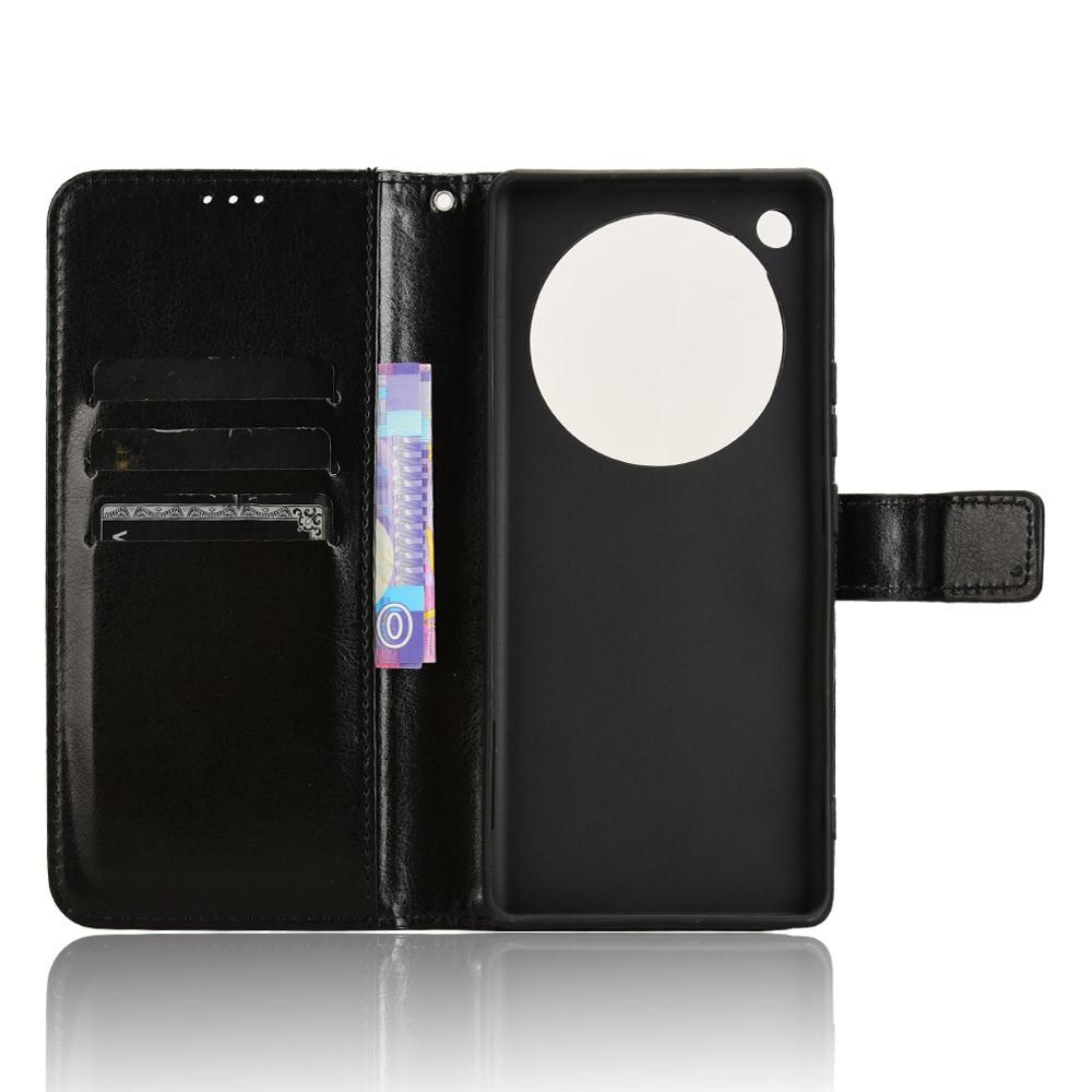For Infinix Zero 40 5G X6861 Case Crazy Horse Texture PU Leather Phone Wallet Cover