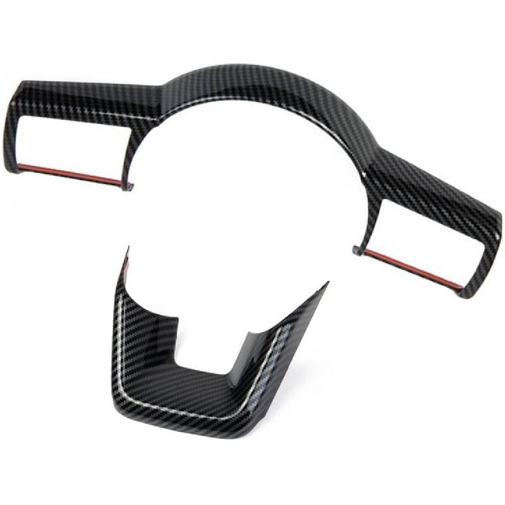 Kohlefaser-Lenkradabdeckung Formteile für Nissan Pathfinder 2022-2025 für 2021-2024 Rogue