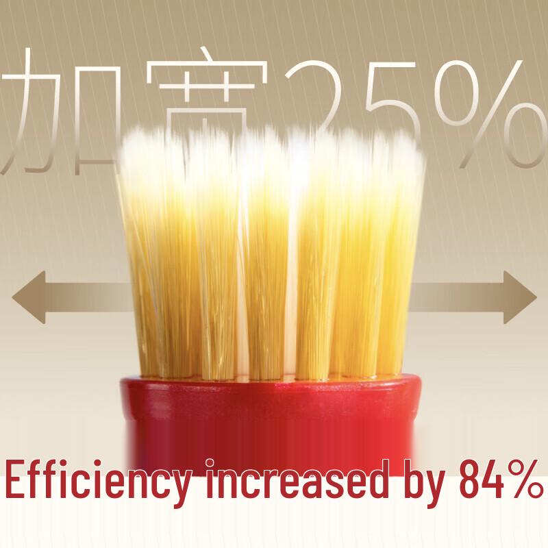 Ebisu 6-Row Manual Toothbrush, 4-Count