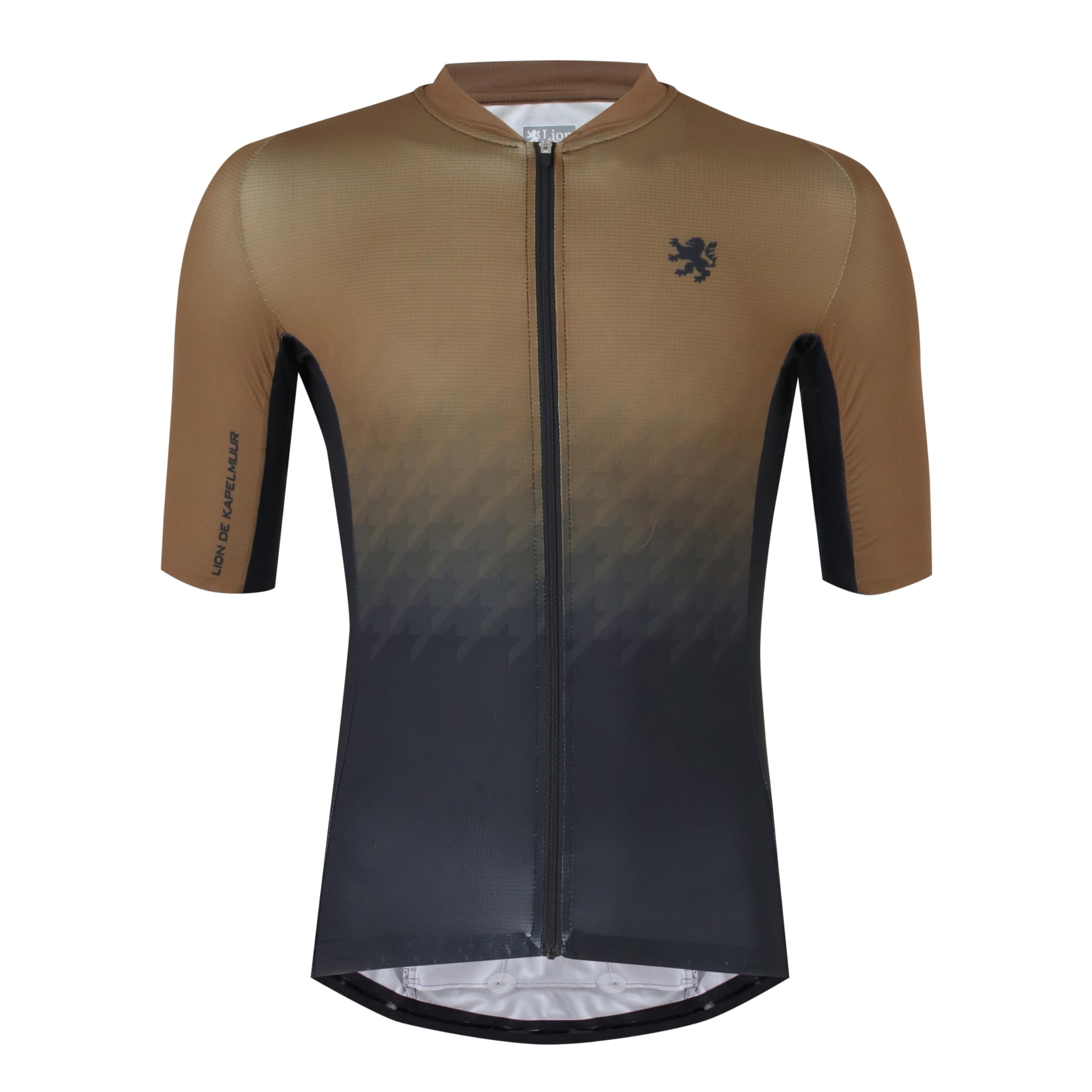 

Lion de Kapelmuur Advance 4 Short Sleeve Cycling Size S Jersey, Brown,