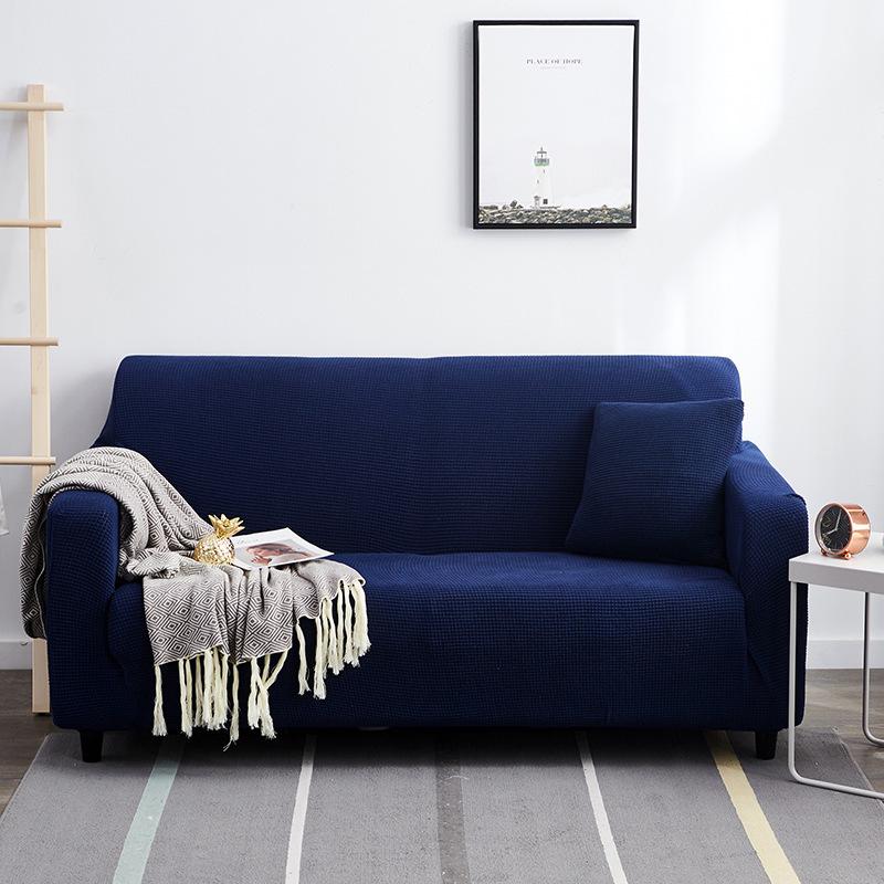 Чехол для дивана из однотонного кукурузного бархата 90-140cm — фото 11