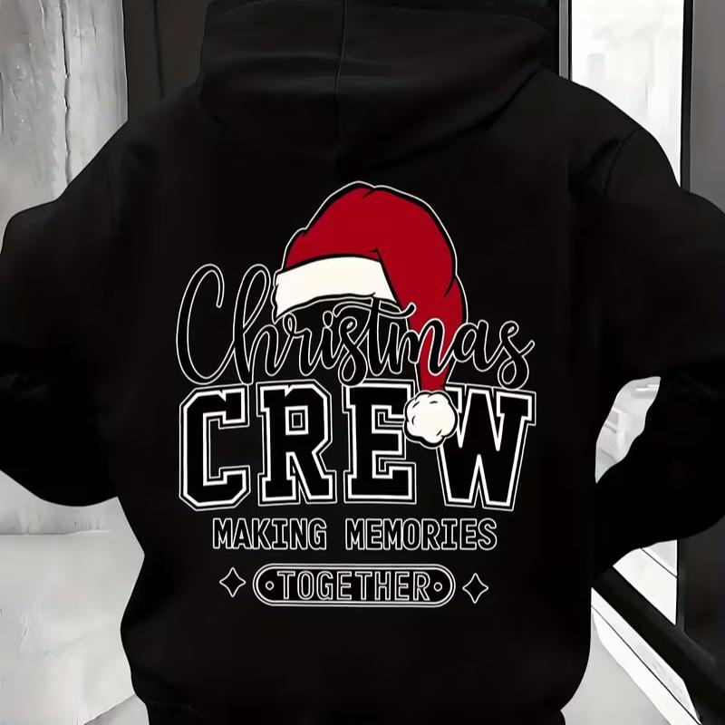 

Minimalist Christmas Tree Jacquard Men s Hoodie - Commute & Casual Top Pick XXL чорний