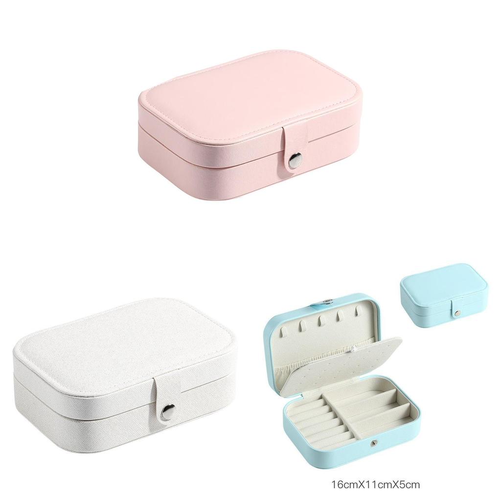 Jewelry Organizer Case With Leather Material For Travel And Gift Giving