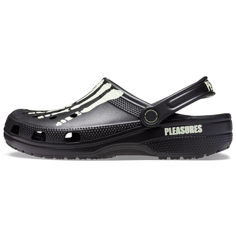 Crocs X Pleasures Halloween Exclusive Classic Clog Unisex 'Skeleton Glow In The Dark'