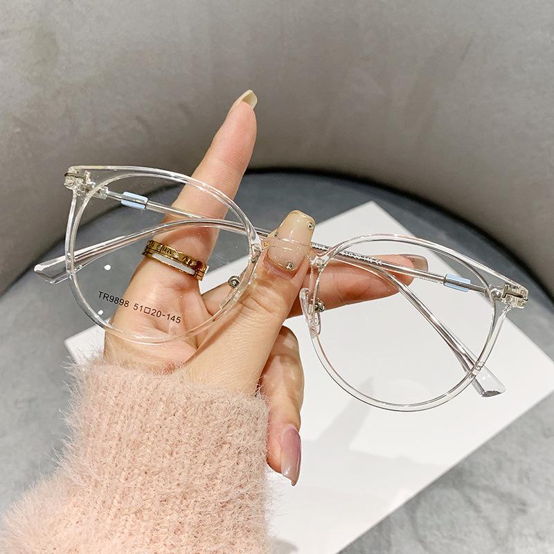 

Модные Минималистичные Круглые Оправы для Очков для Мужчин и Женщин - Высококлассные, Большие, Очки с Защитой от Синего Света