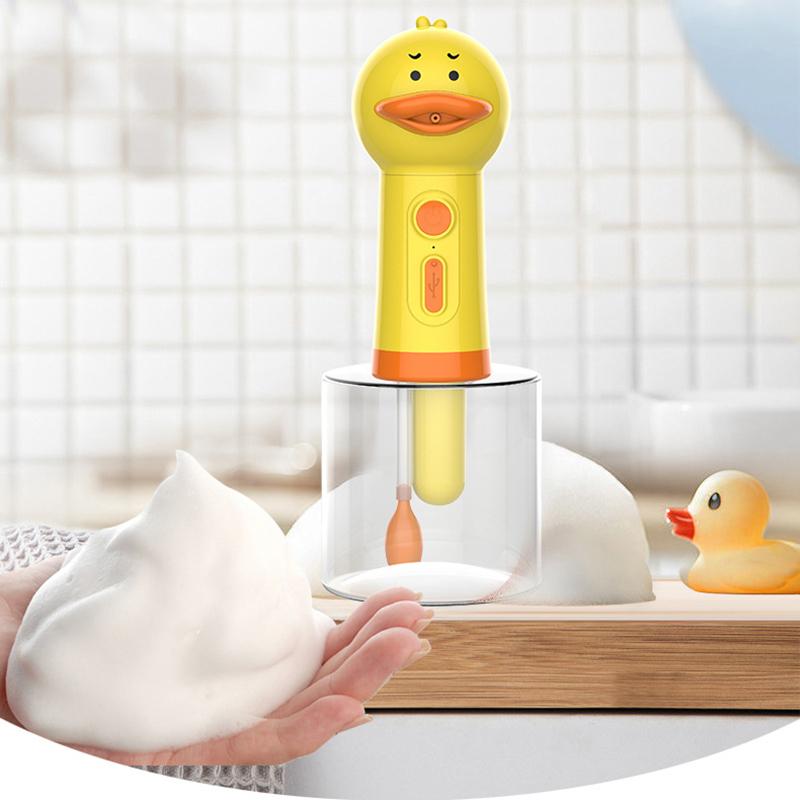 Electric Pet Bath Brush, Pet Shower Bubble Maker for Dogs and Cats, Pet Cleaning Brush