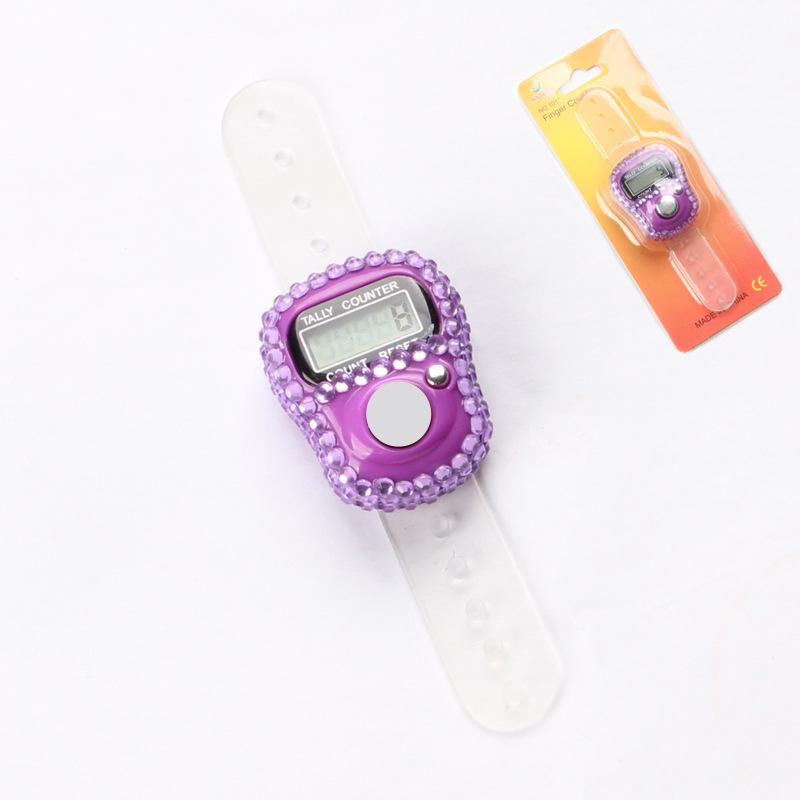 Diamond-Set Tally Counter Ring