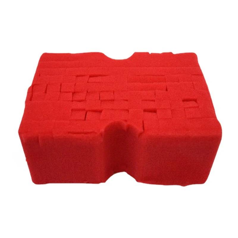 Universal Large Cross Cut Durable Soft Foam Grid Sponge Rinseless Non Scratch Car Wash Tools Car Cleaning Accessories
