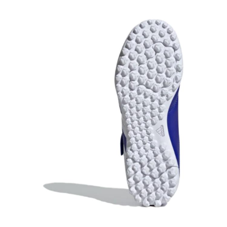 Adidas Predator Club TF Artificial Turf Non-Slip Durable Low-Top Football Shoes Kids Football Shoes Blue White Orange IF6421