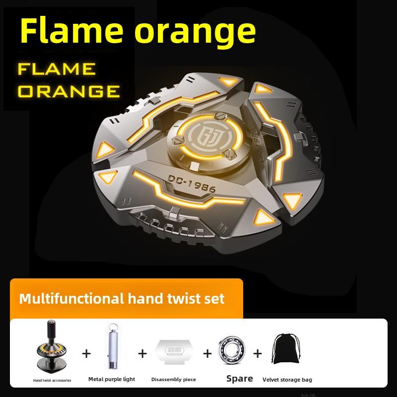 

Іграшка для зняття стресу Світна Іграшка-непосида Найкращий Спінер Дзиґа Наконечник Зняти Стрес Антистресова Іграшка Метал EDC Ролик Дорослі Діти СДУГ жовтий