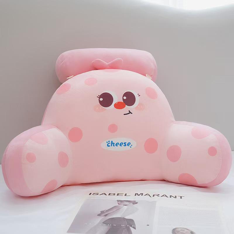 Soft Bag Dopamine Waist Pillow Bedside Cushion Sofa Throw Pillow Office Living Room Bed Reading Dormitory Backrest