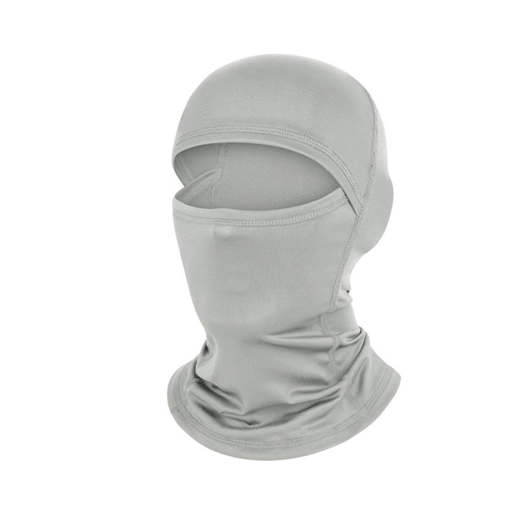 Fashion Ice Silk Cool Balaclava Quick Dry Breathable Full Face Cap Sun Protection Face Cover Headwear Summer