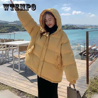Winter Fashion Trend of Down Cotton Jacket Women's Short Korean Style Loose Warm and Comfortable Bread Jacket