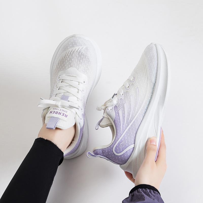 Sneakers women's autumn new fly-woven mesh shoes lightweight running shoes versatile student casual shoes women's shoes