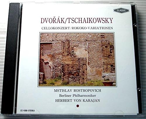 

CD DVORAK Dvorak Cello Concerto in B minor CC1098 Japan ObiClassical Used