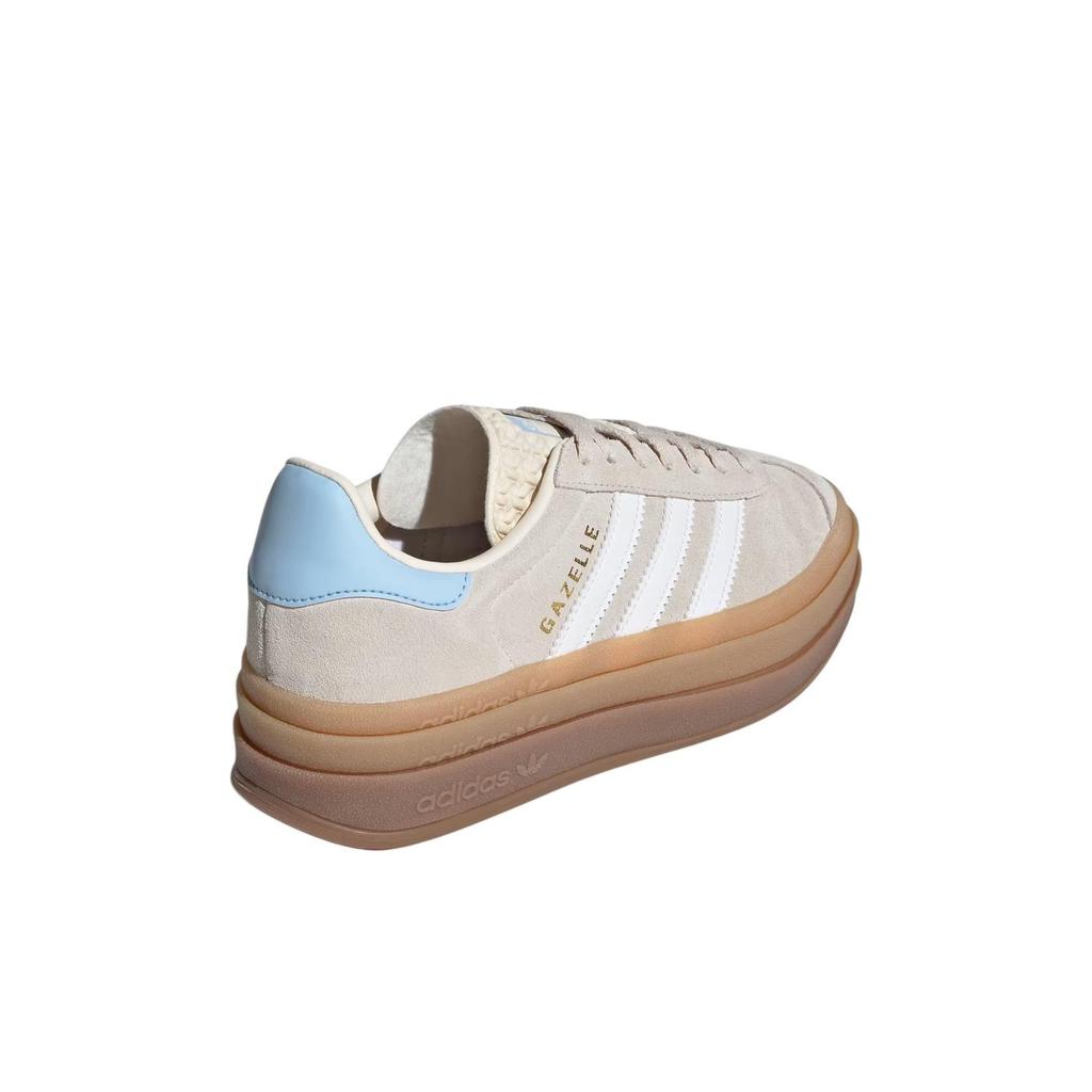 adidas Gazelle Bold J Wonder White Clear Sky Kids Sneakers Cream Cloud-White JH5540