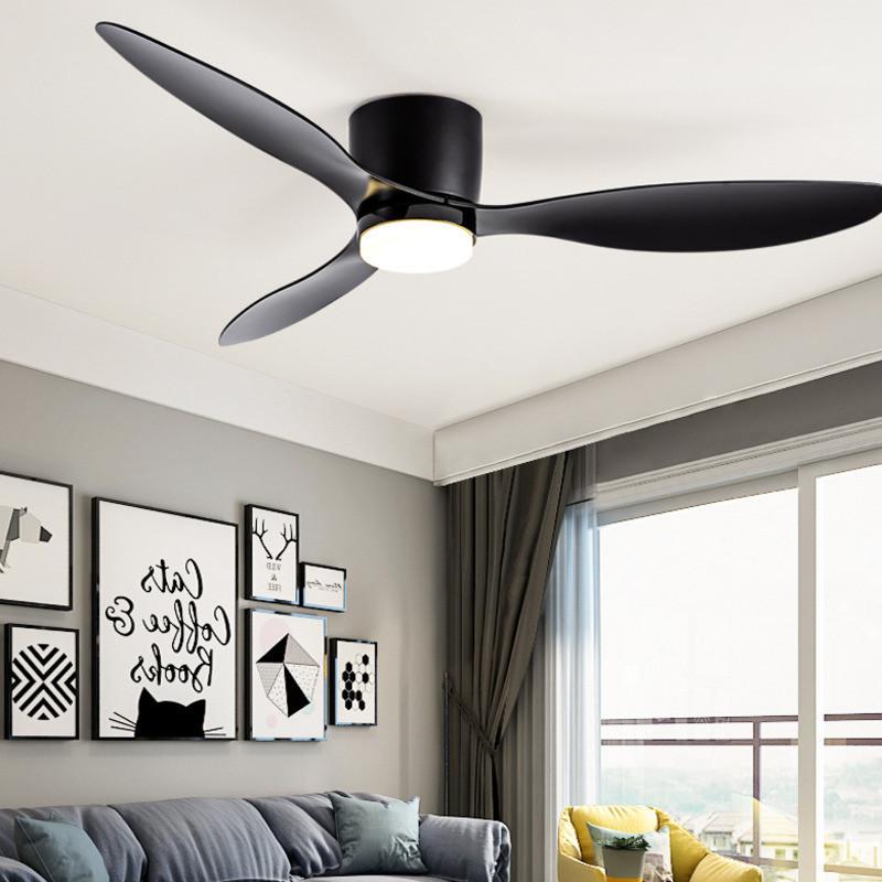 42"/52" New Inverter Ceiling Fan Lamp Bedroom LED Lighting Ceiling Fan Household Electric Ceiling Fan Light