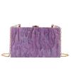 New Dinner Bag Fashion Trend Marble Pattern Acrylic Evening Bag Box Bag Women Crossbody Shoulder