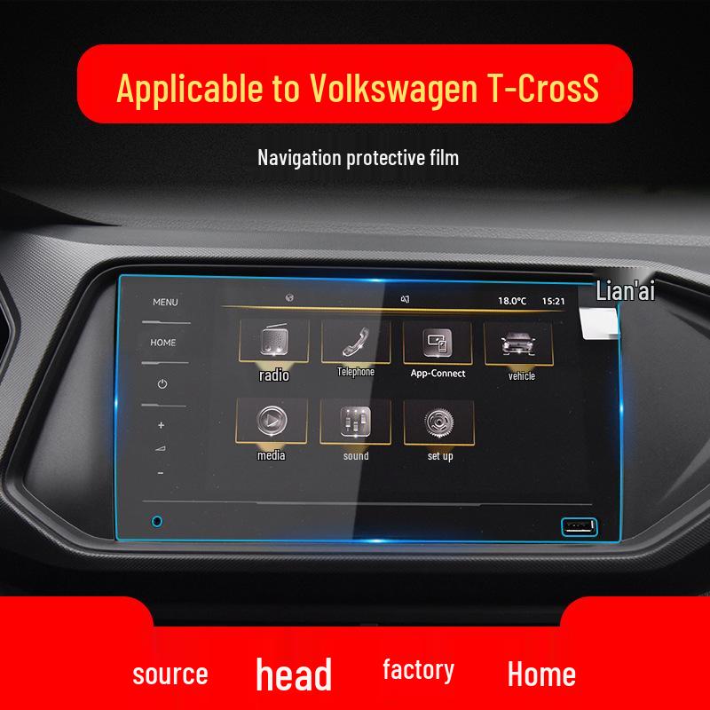 Volkswagen T-CROSS 2023 Ochraniacz ekranu nawigacji