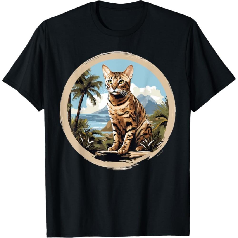 

Bengal Cats Bengal Cat Men Women Kids T-Shirt XXXXXL чорний