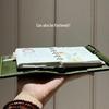 Olive Green Pocket-Sized Thick Loose-Leaf Notebook Planner