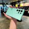 Applicable to Samsung S24 fine hole matte TPU straight edge A53A14 protective case note20 Rubik's Cube silicone mobile phone case