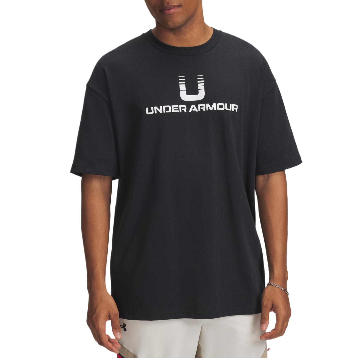

Under Armour Minimalist Fashion Versatile Trendy Short Sleeve T-Shirt Men Tops 6005150-001 3XL