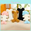 Furniture Decor Plush Bone Shape Sofa Pillow With Soft Filling For Living Room Lounge