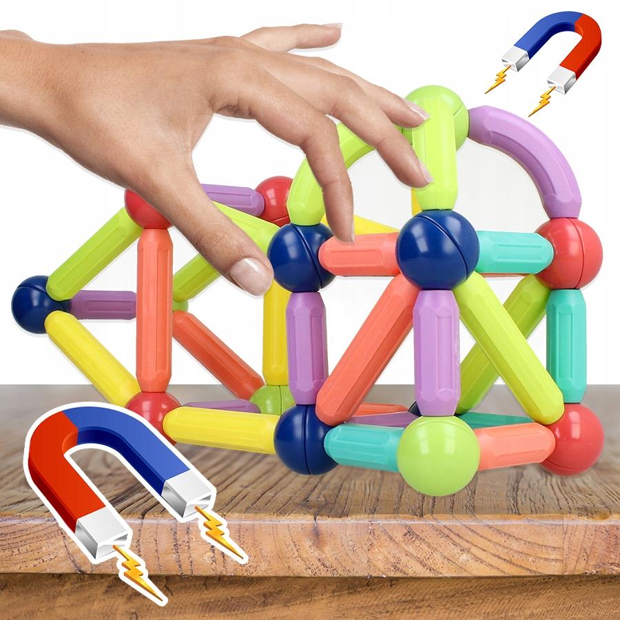 [PACZA] Magnetic Building Blocks 120 pcs Z922