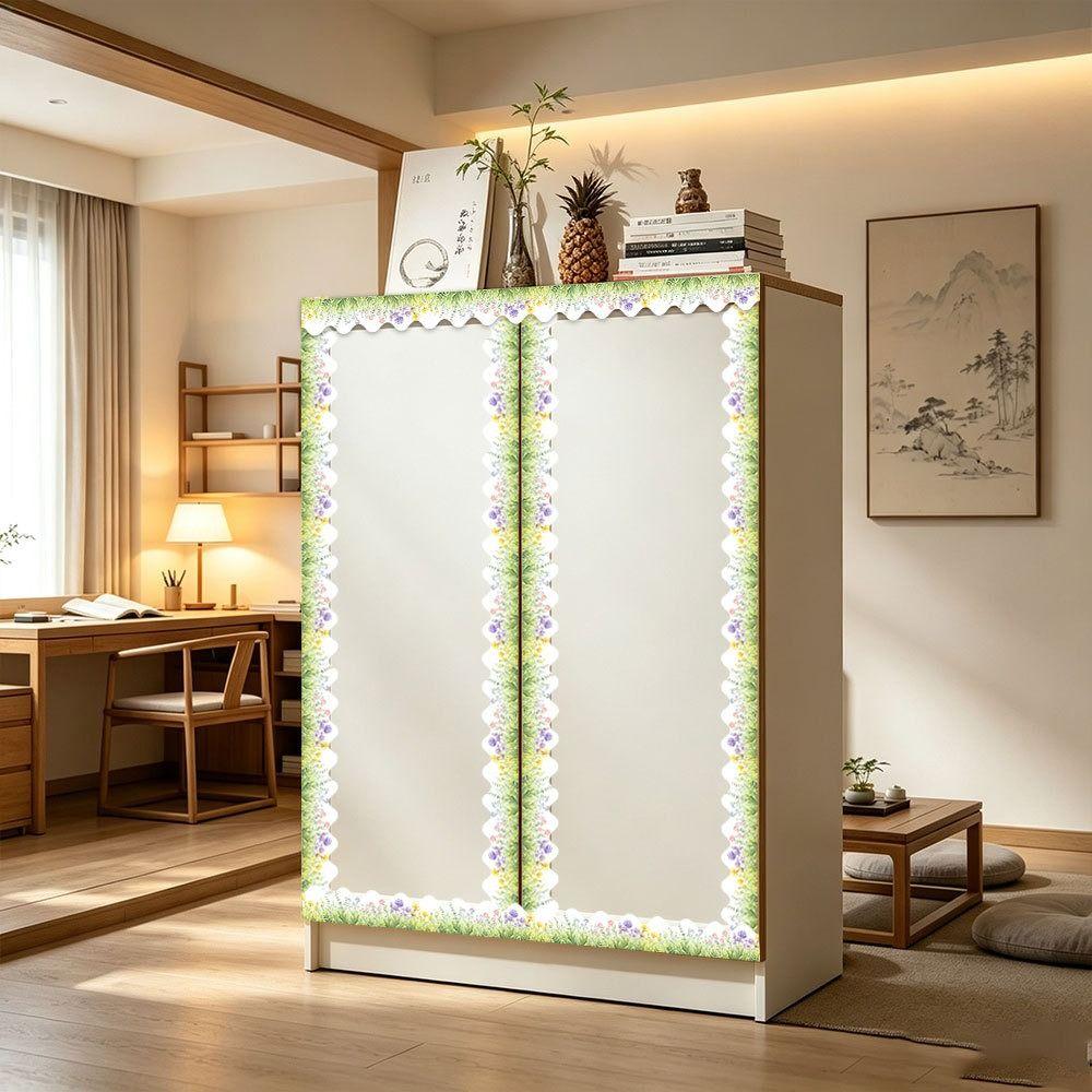 Scalloped Edge Bulletin Board Border 10m/Roll Decorative Board Border Sticker  Classroom Decor