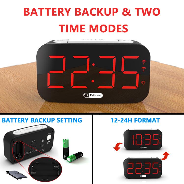 Zeithalter Simple Digital Alarm Clock For Bedroom Auto Dimmer At Affordable S Free Real Reviews With Photos Joom Zeithalter Simple Digital Alarm Clock, Auto Alarm Clock