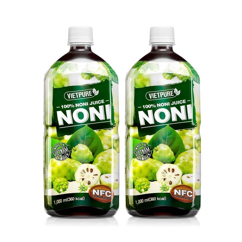 VietPure 100% Noni Juice, 1L, 2 units