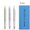 M&G Erasable Gel Pen, Silent Design, Soft Rubber Grip, Refillable Cartridge, Crystal Blue, Ideal for Students and Office U