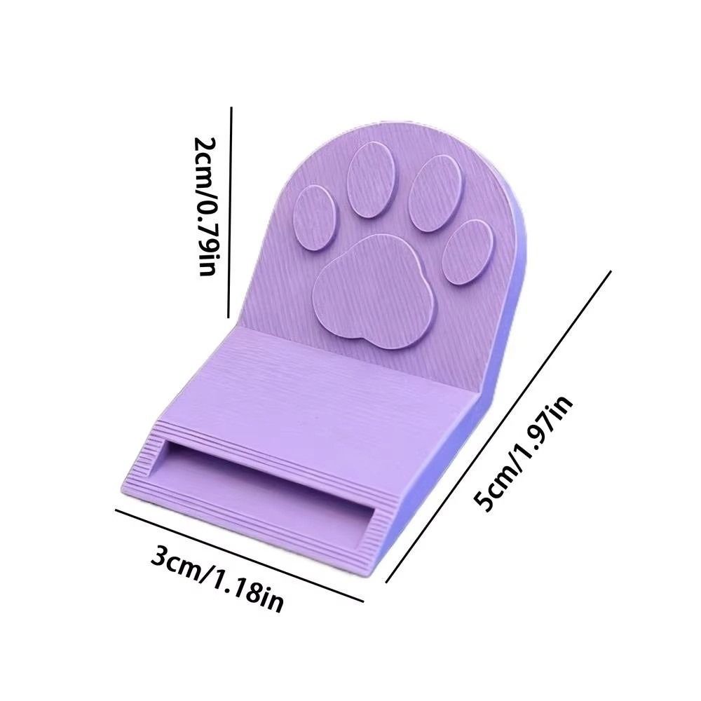Cute Non-Slip Grip Cat Food Can Opener Easy-Clean Plastic Bottle Opener Cat Paw Ergonomic Canned Food Opener Cat Dog