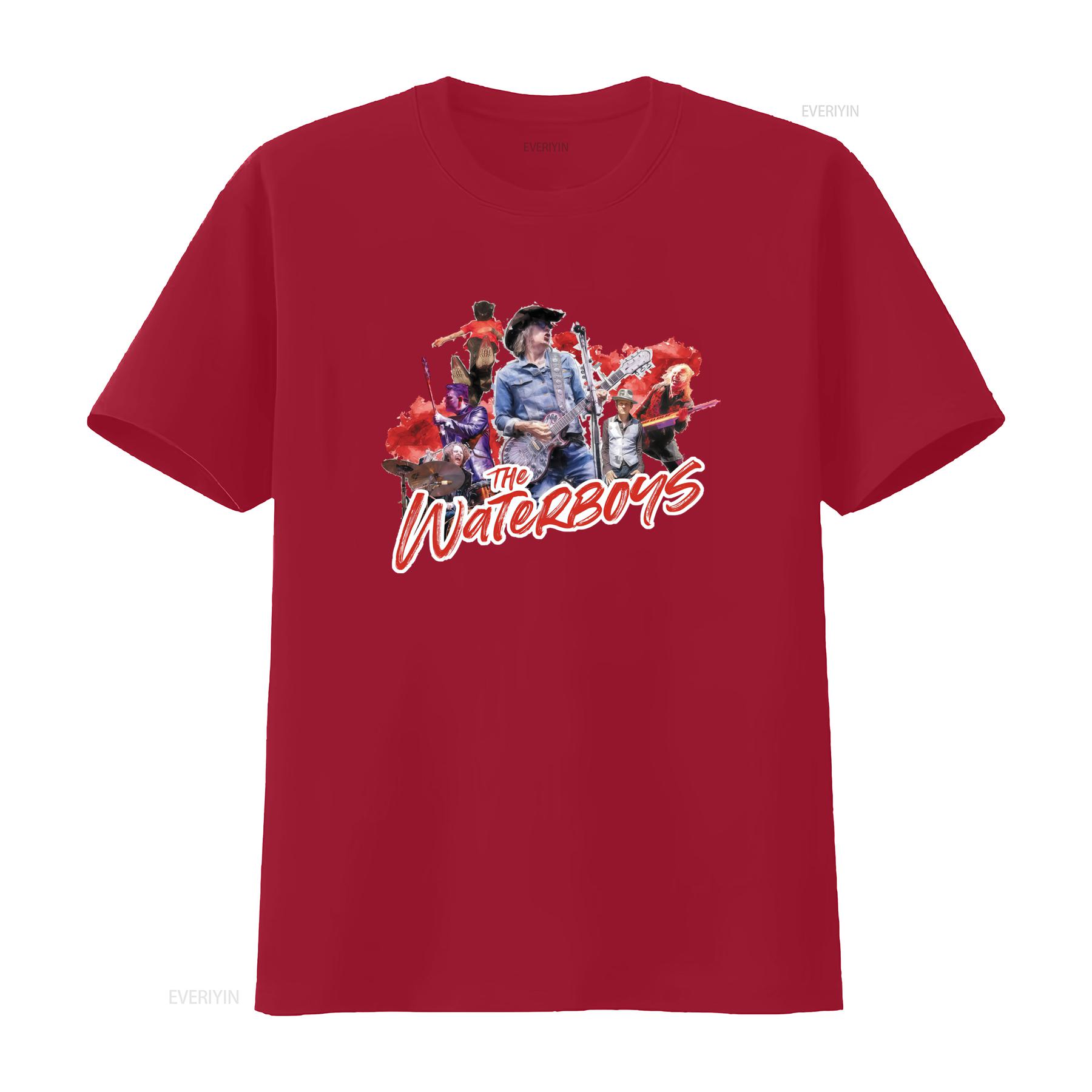 

The Waterboys Band 2025 Tour T Shirt Rock Music Fans Sizes S 5XL vintage Washed designer clothes Soft Breathable Unisex S