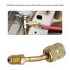 R22/R410 Conversion Valve Tool for Air Conditioner Refrigerant Charging with Imperial/Metric Head and Liquid Charging Hose.