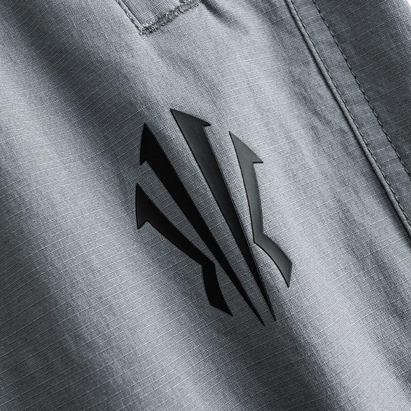 Anta Kyrie Series Kyrie 6D Pants Loose Woven Casual Comfortable Fashion Trendy Straight Leg Knitted Sports Pants Unisex pants Medium-Gray 172521503-4