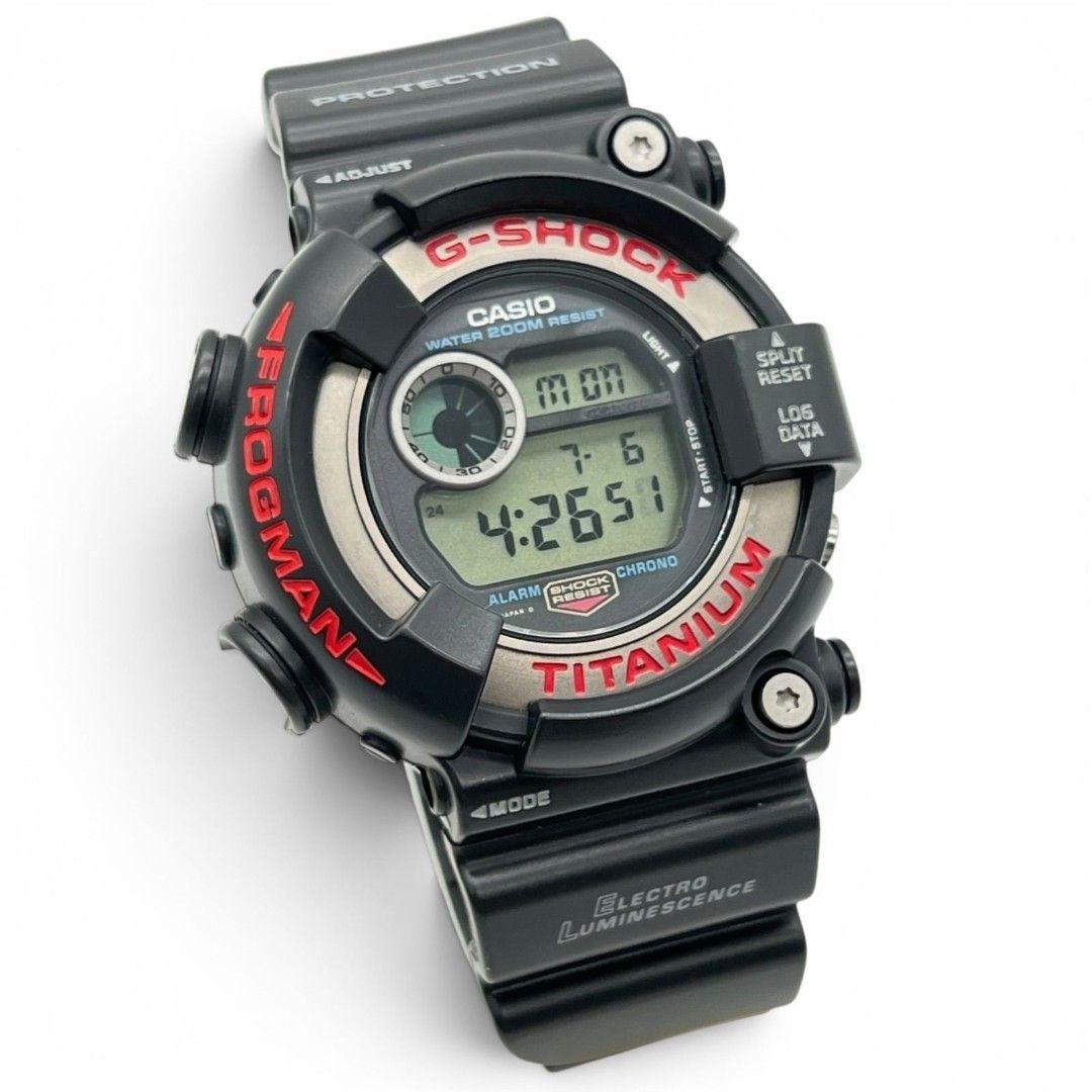 Used CASIO G-SHOCK FROGMAN DW-8200-1A Frogman Men s Watch