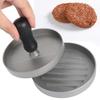 Round Hamburger Mold Household Food Mold Beef Pie Burger Meat Press BBQ Hamburger Meat Aluminum Alloy Kitchen Gadgets