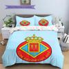 CD Aoiz  Pattern Bedding Quilt Set  Home Decoration  Gift (1 * duvet cover + 2 * pillowcase  without core)