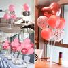 4 Sets mit 7 Tischballons mit je 70 cm Durchmesser und 7 Köpfen, geeignet für Hochzeiten, Geburtstage, Jubiläen, Mottopartys, dekorative Ballonhalterungen.