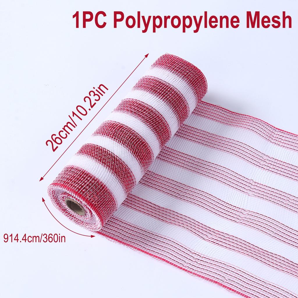 Christmas Mesh Tulle Roll Fabric Tree Pendant Merry Christmas Decor For Home 2025 Xmas Gifts DIY Craft Cristmas Navidad New Year
