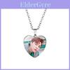 Nct127 Hartvormig Halsketting Met Schitterende Edelsteen Hanger Voor Stijlvolle Fans En Verzamelaars